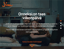 Tablet Screenshot of jimtv.fi